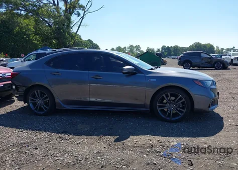2019 Acura Tlx Tech A-Spec Pkgs z USA, uszkodzony, nr VIN 19UUB2F64KA004988
